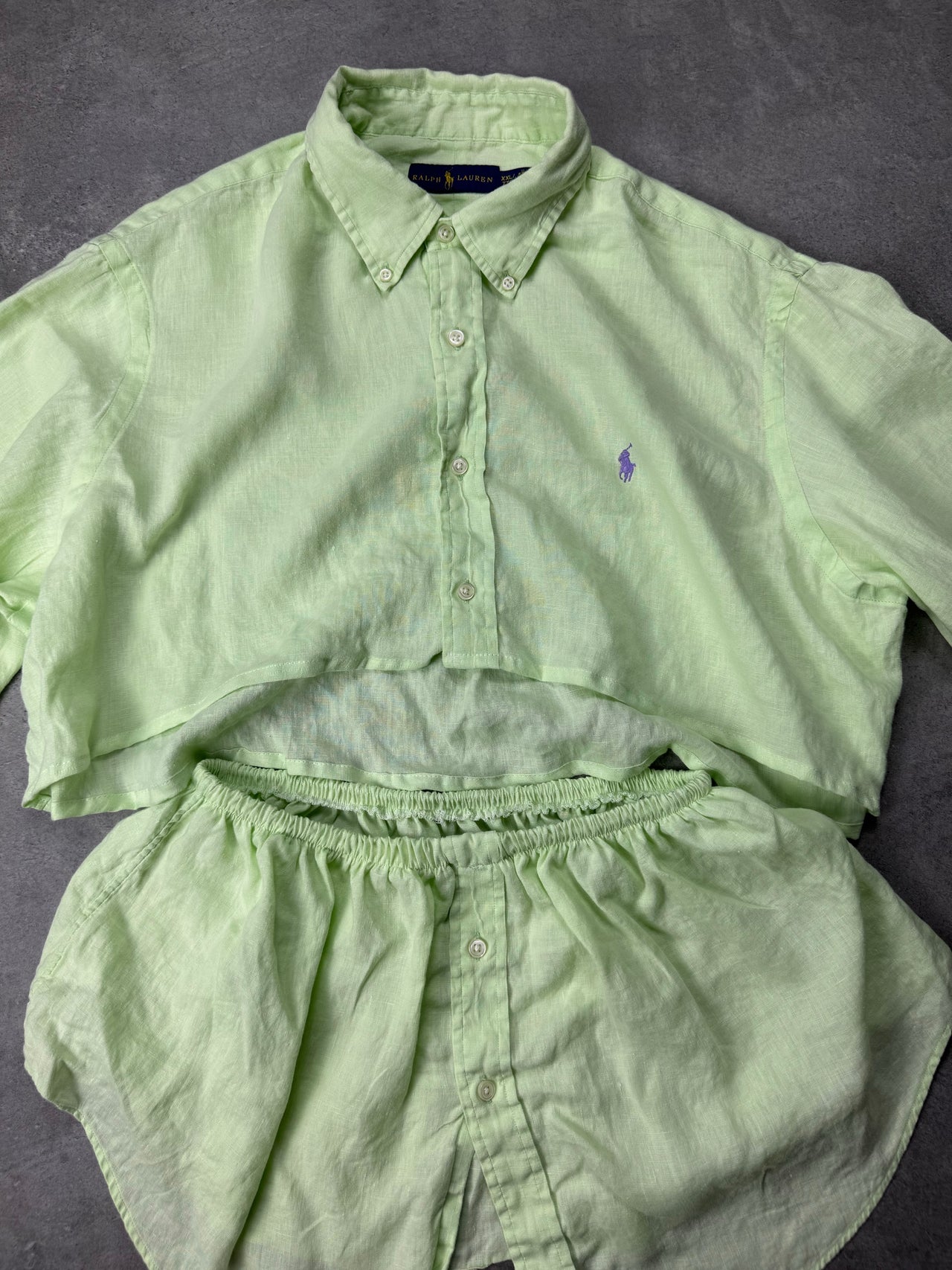 Crop Top Vintage Ralph Lauren (Taglia Unica)