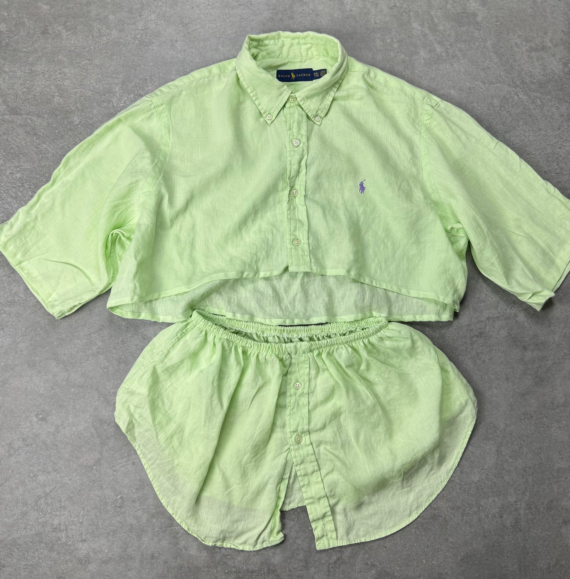 Crop Top Vintage Ralph Lauren (Taglia Unica)