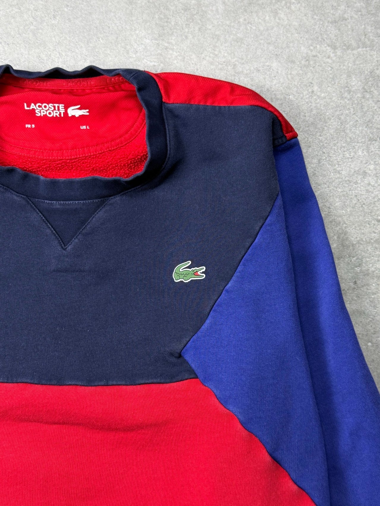 Felpa Vintage Lacoste Sport (M) - Barrique Vintage Shop