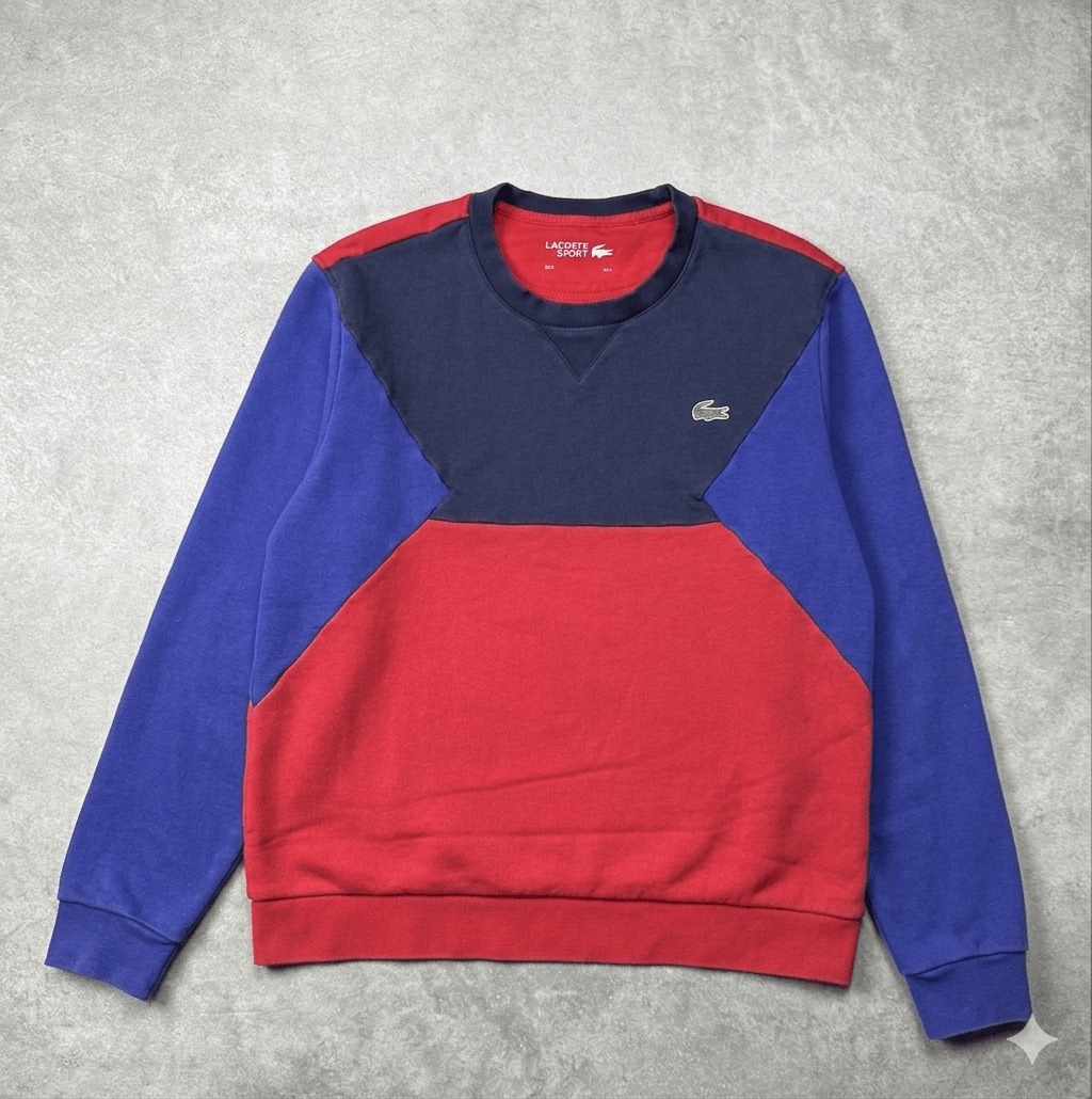 Felpa Vintage Lacoste Sport (M) - Barrique Vintage Shop