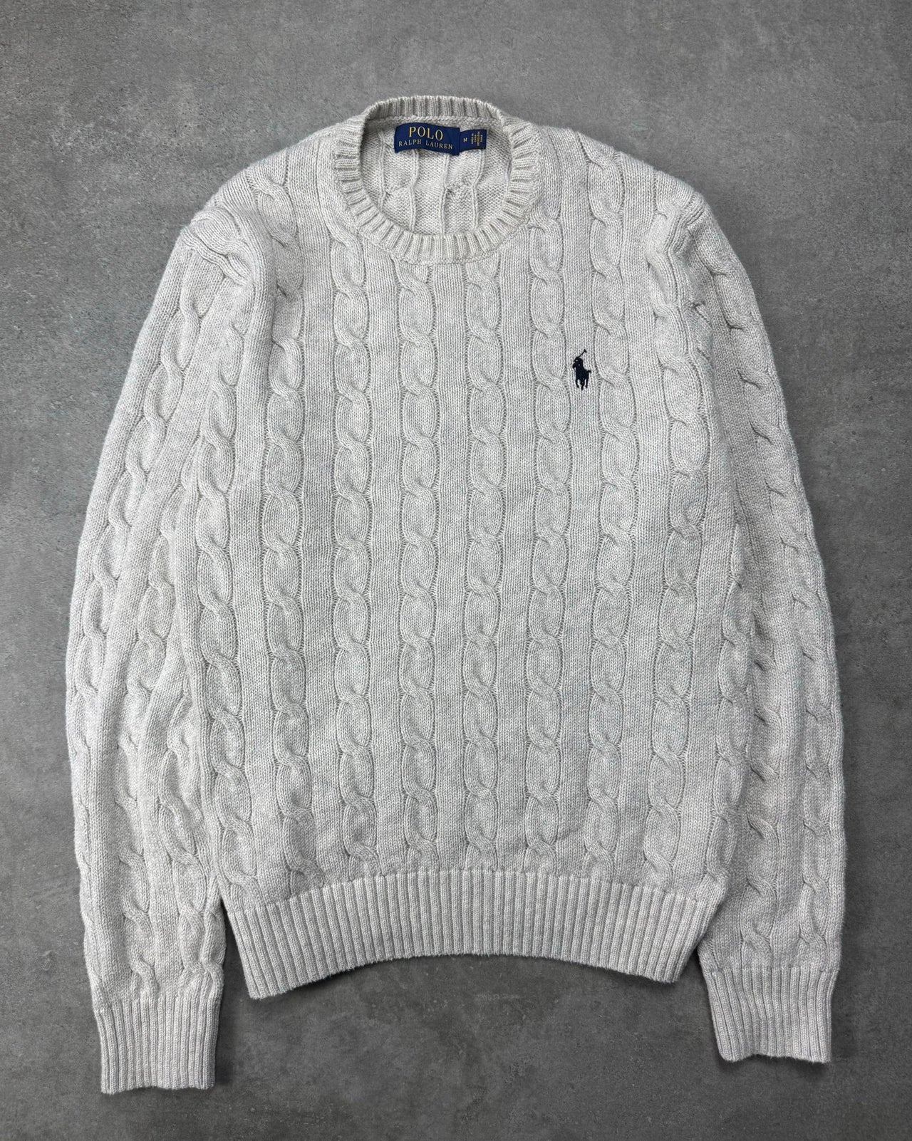 Maglione Cable Knit Vintage Ralph Lauren (M) - Barrique Vintage Shop