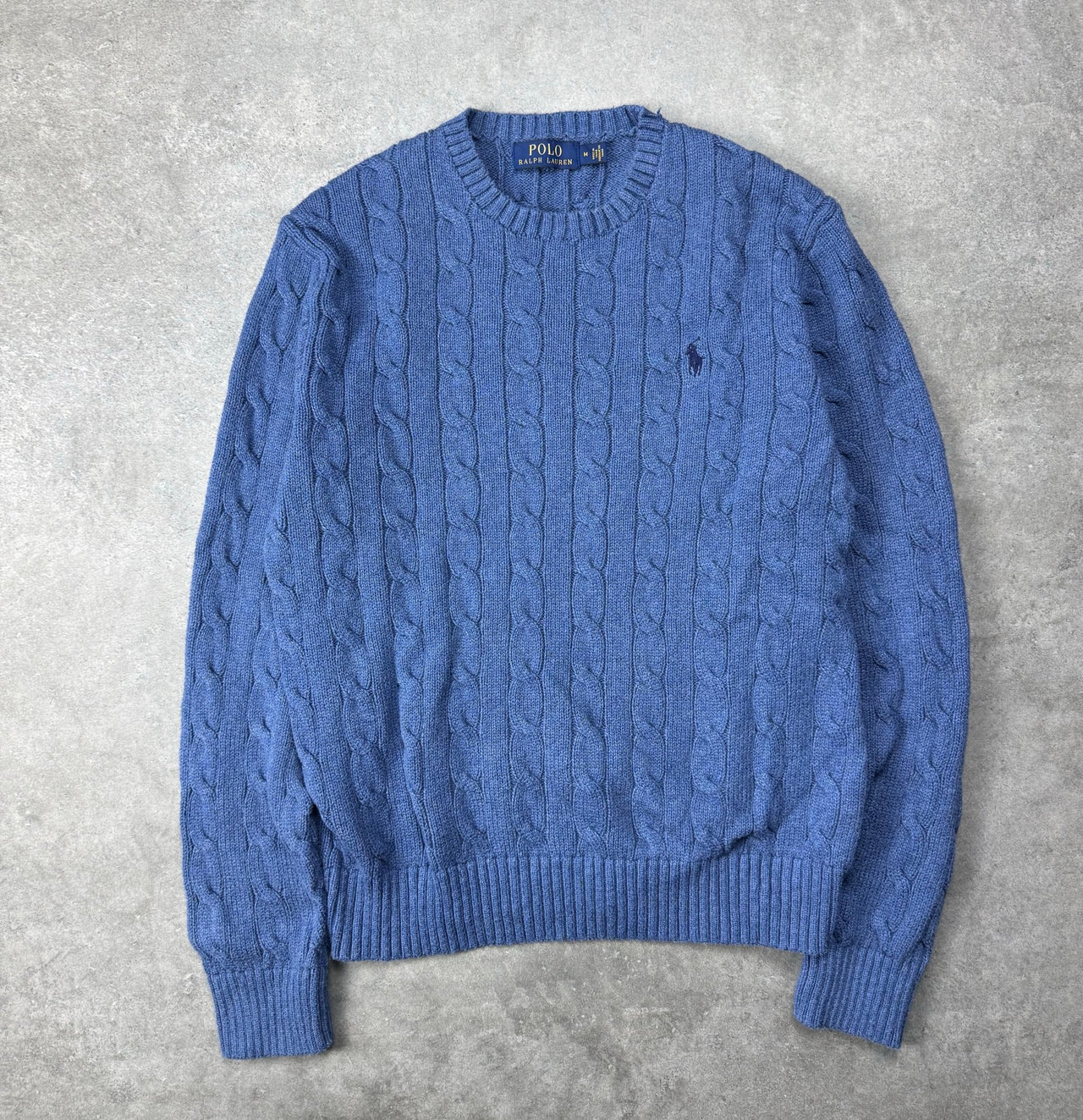 Maglione Cable Knit Vintage Ralph Lauren (M) - Barrique Vintage Shop