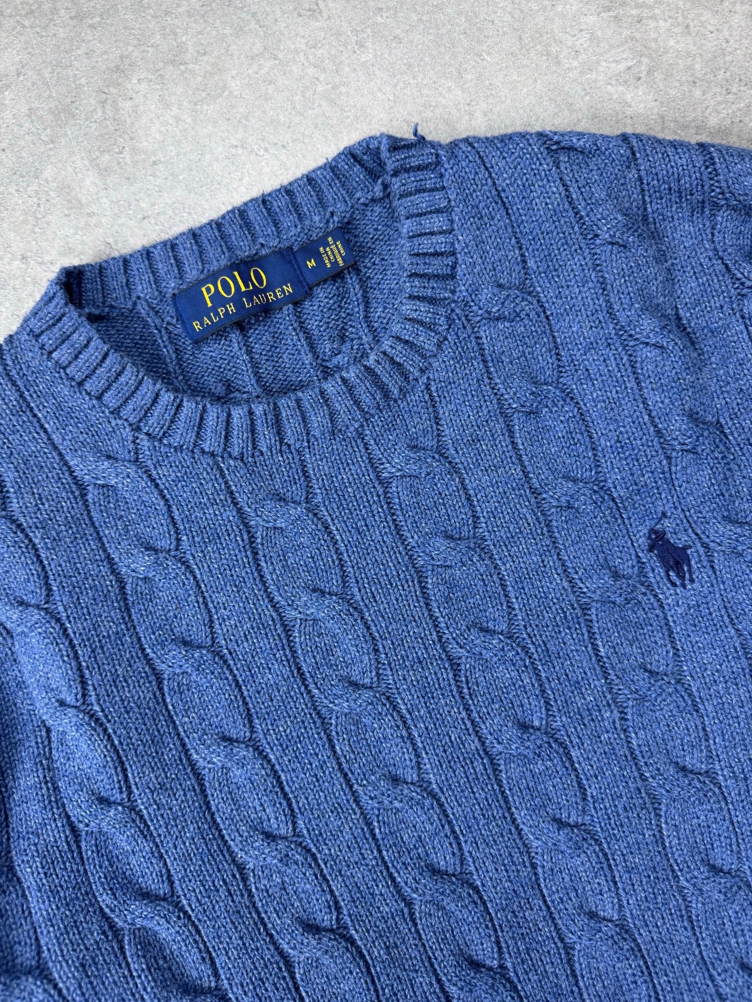 Maglione Cable Knit Vintage Ralph Lauren (M) - Barrique Vintage Shop