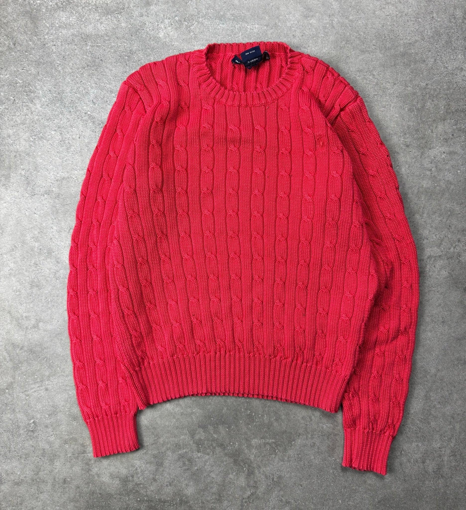Maglione Cable Knit Vintage Ralph Lauren (M Donna) - Barrique Vintage Shop