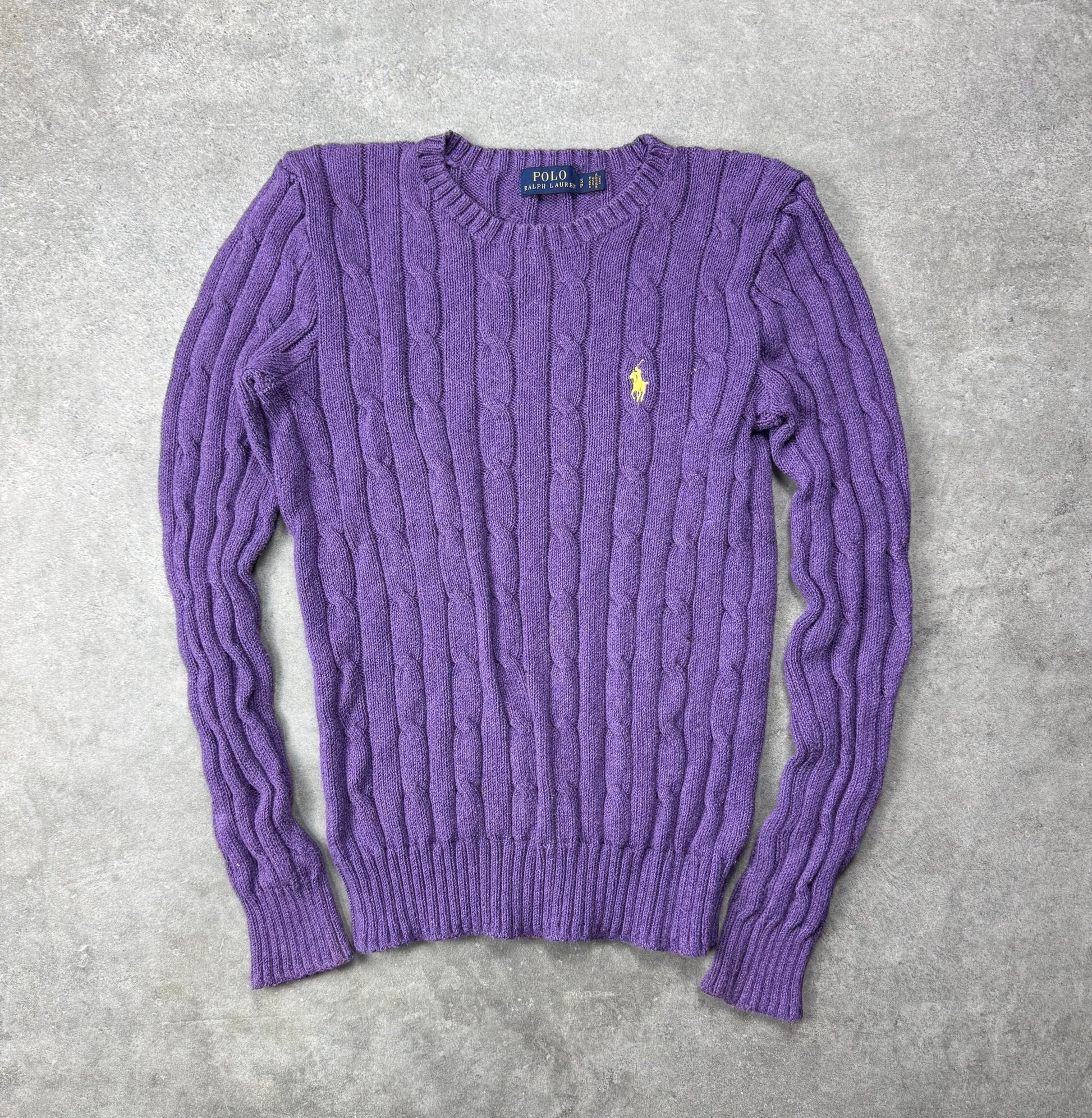 Maglione Cable Knit Vintage Ralph Lauren (S Donna) - Barrique Vintage Shop