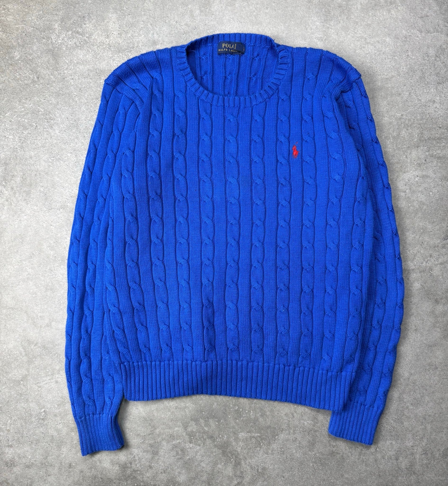 Maglione Cable Knit Vintage Ralph Lauren (XL Donna) - Barrique Vintage Shop