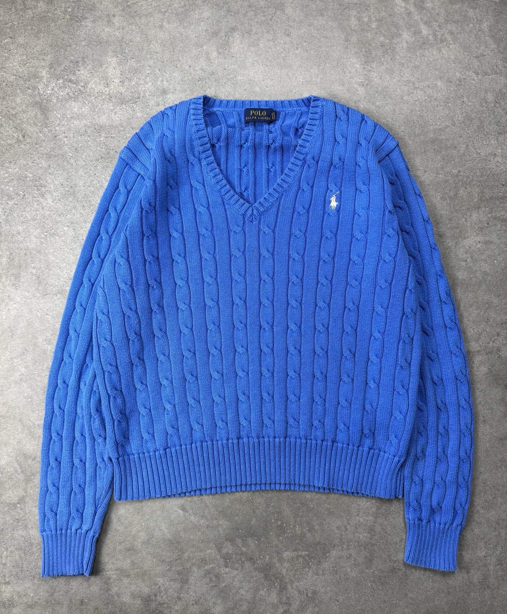 Maglione Cable Knit Vintage Ralph Lauren (XL Donna) - Barrique Vintage Shop