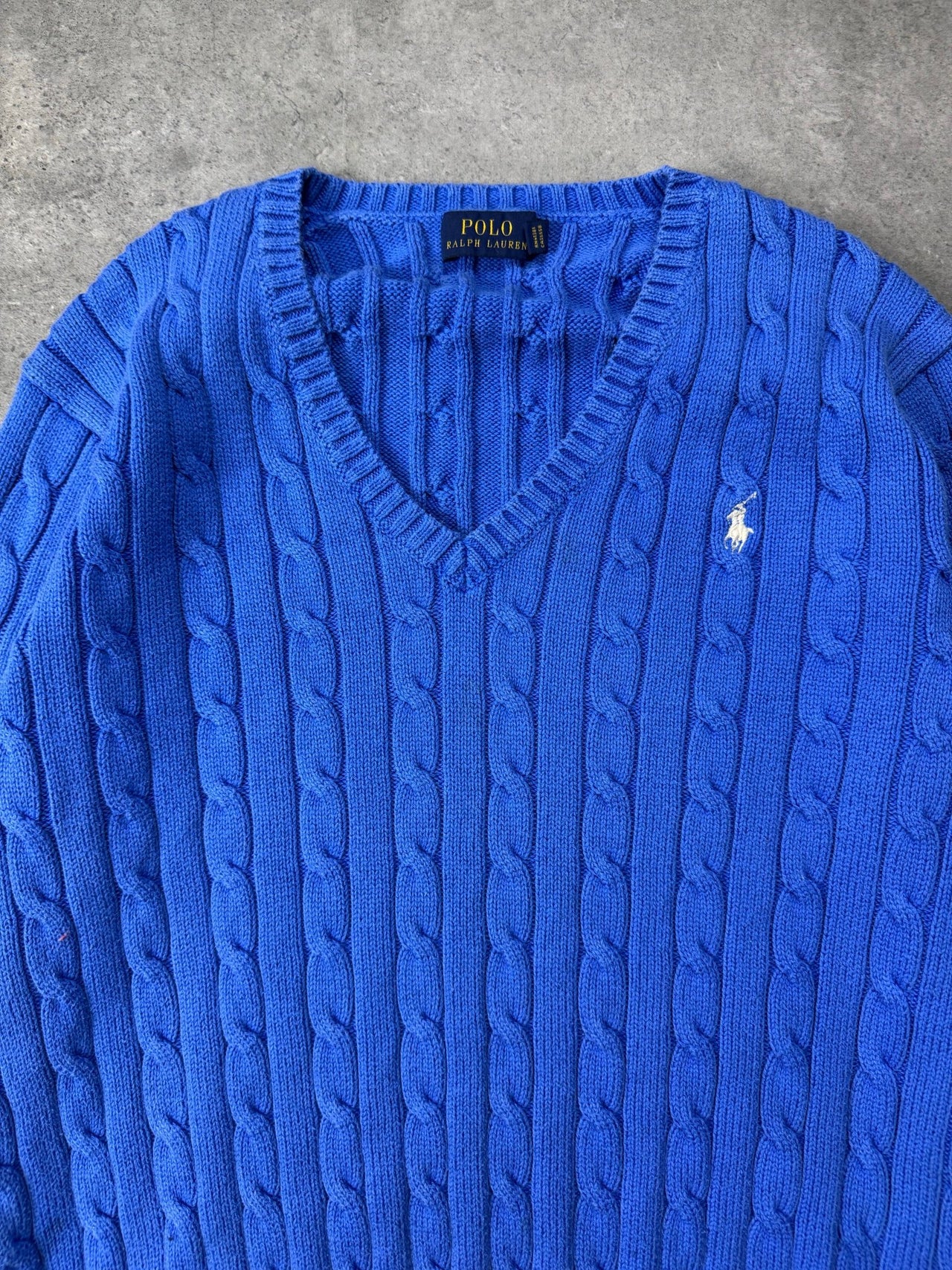 Maglione Cable Knit Vintage Ralph Lauren (XL Donna) - Barrique Vintage Shop