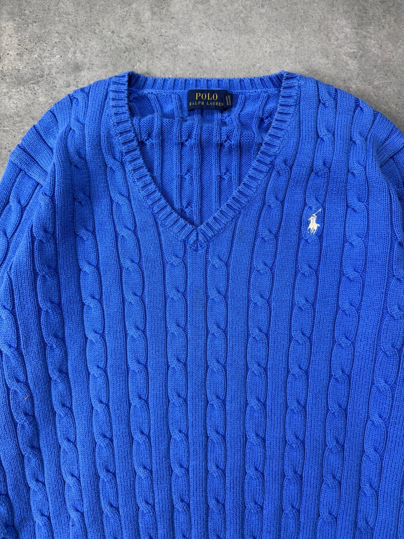 Maglione Cable Knit Vintage Ralph Lauren (XL Donna) - Barrique Vintage Shop