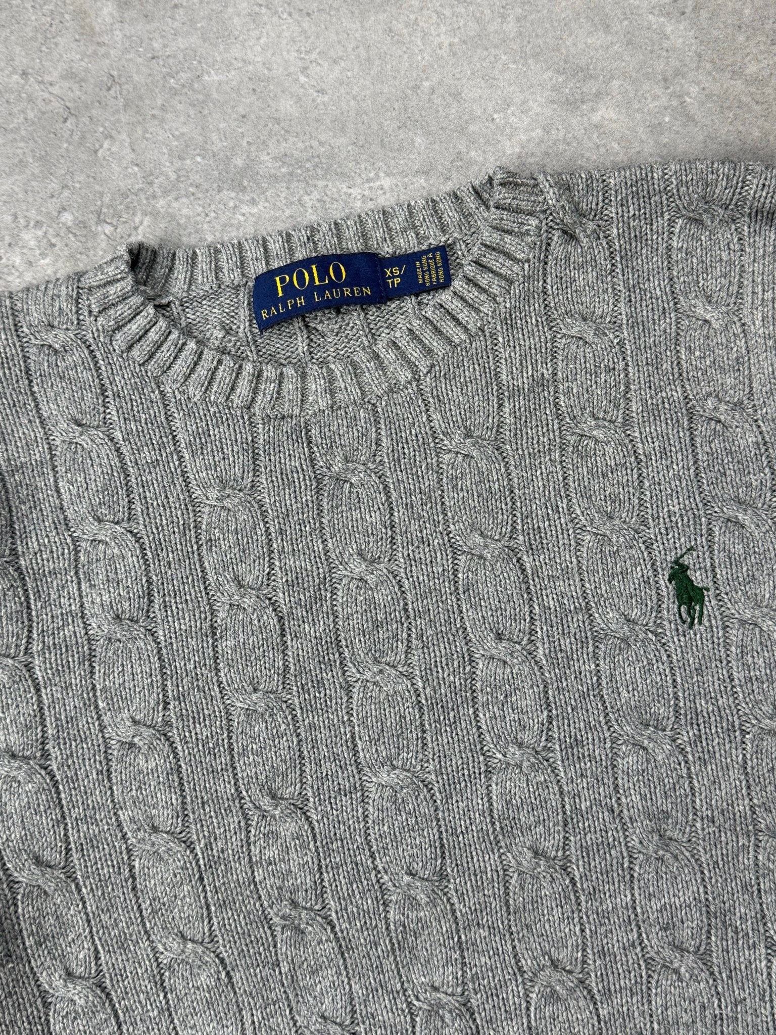 Maglione Cable Knit Vintage Ralph Lauren (XS) - Barrique Vintage Shop