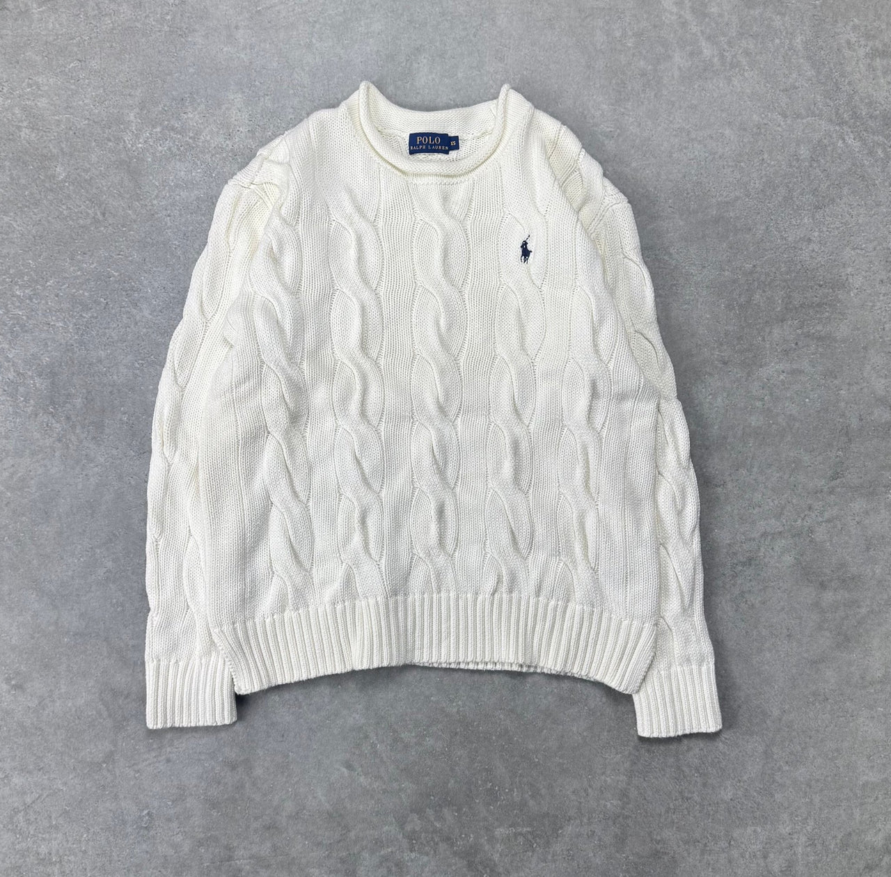 Maglione Cable Knit Vintage Ralph Lauren (XS Donna) - Barrique Vintage Shop