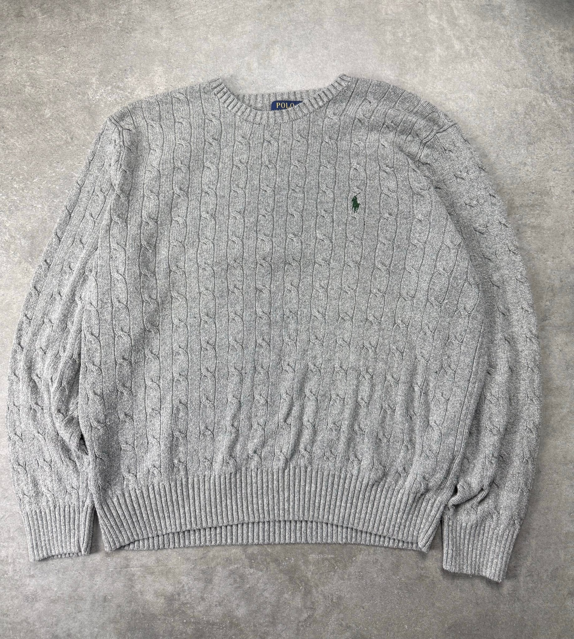 Maglione Cable Knit Vintage Ralph Lauren (XXL) - Barrique Vintage Shop