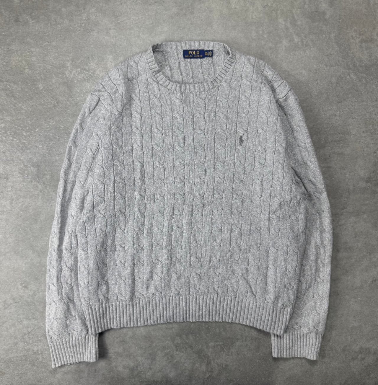 Maglione Cable Knit Vintage Ralph Lauren (XXL) - Barrique Vintage Shop