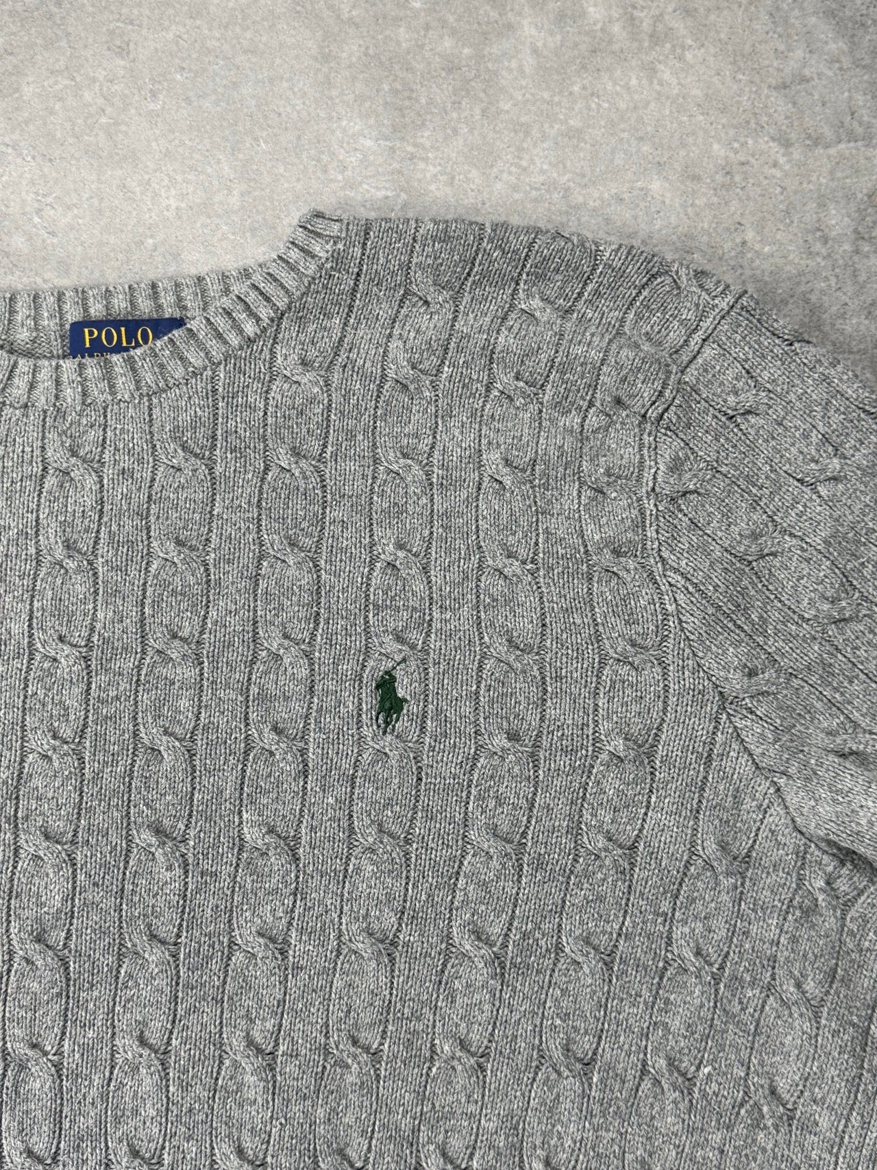 Maglione Cable Knit Vintage Ralph Lauren (XXL) - Barrique Vintage Shop