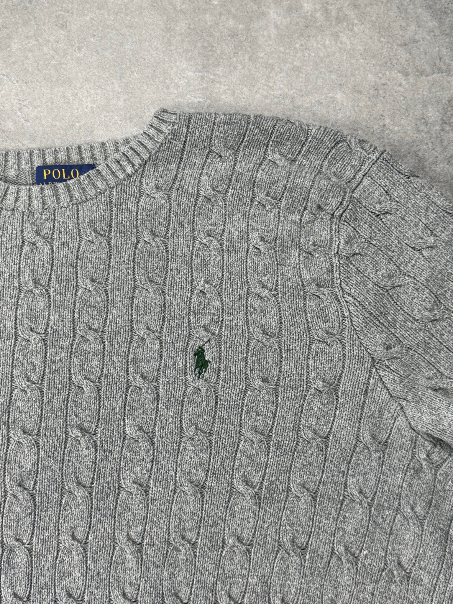Maglione Cable Knit Vintage Ralph Lauren (XXL) - Barrique Vintage Shop