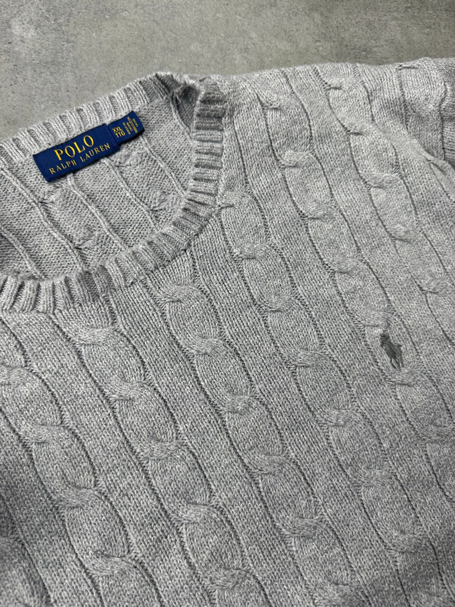 Maglione Cable Knit Vintage Ralph Lauren (XXL) - Barrique Vintage Shop