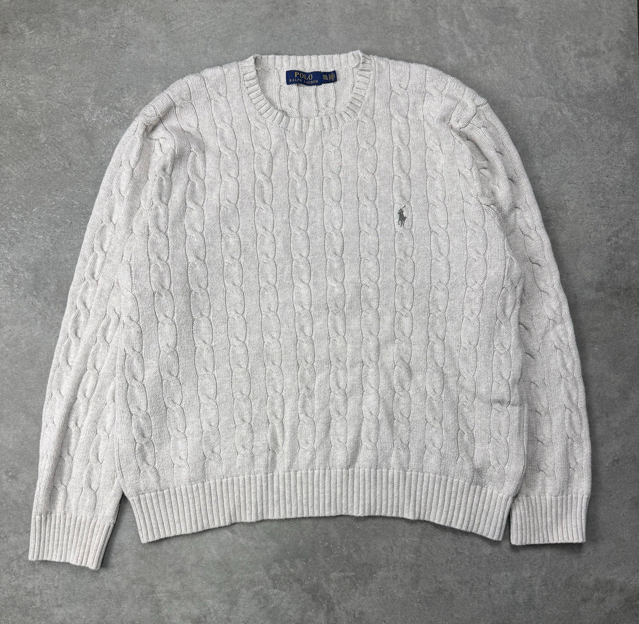 Maglione Cable Knit Vintage Ralph Lauren (XXL) - Barrique Vintage Shop