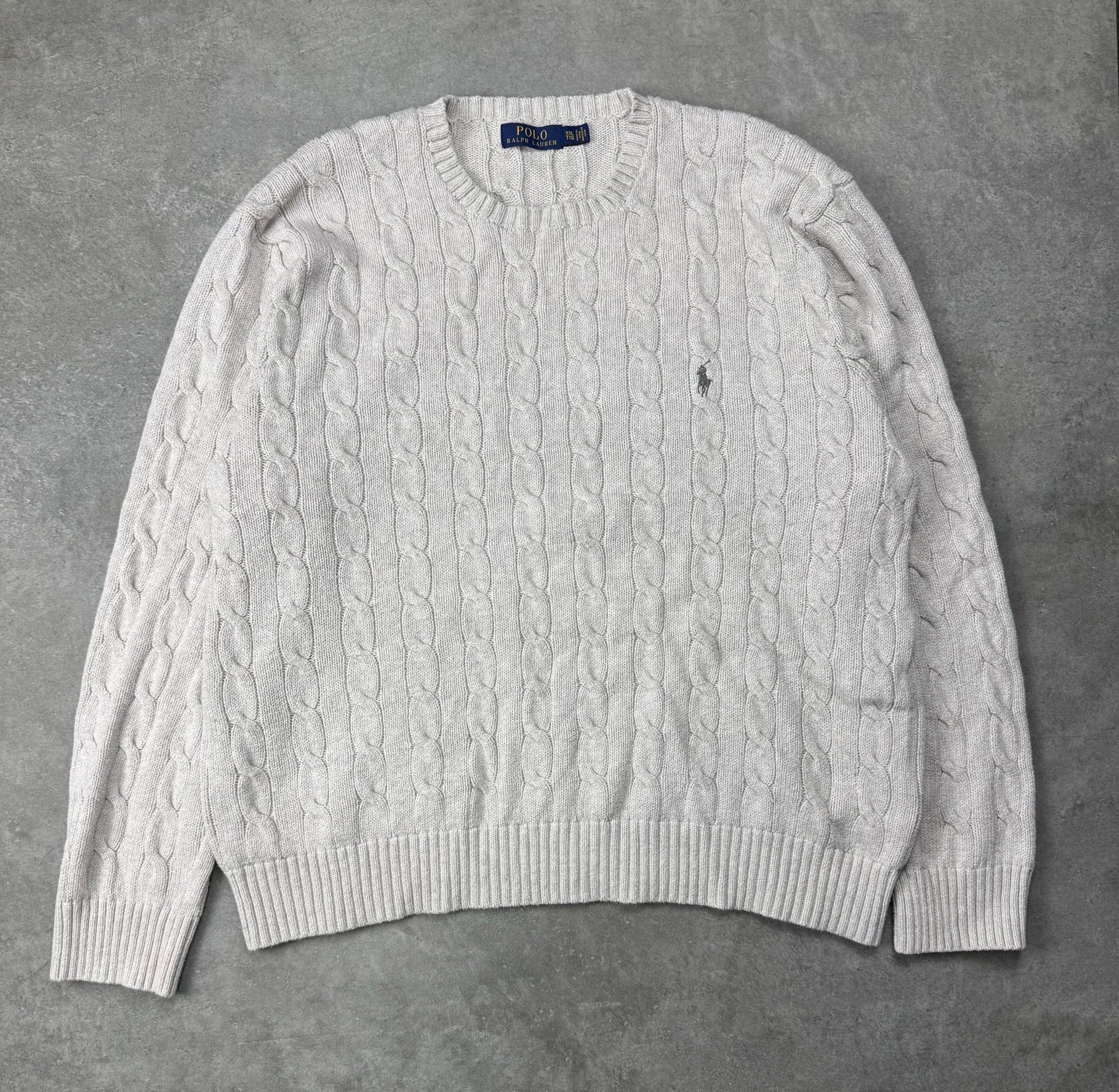 Maglione Cable Knit Vintage Ralph Lauren (XXL) - Barrique Vintage Shop