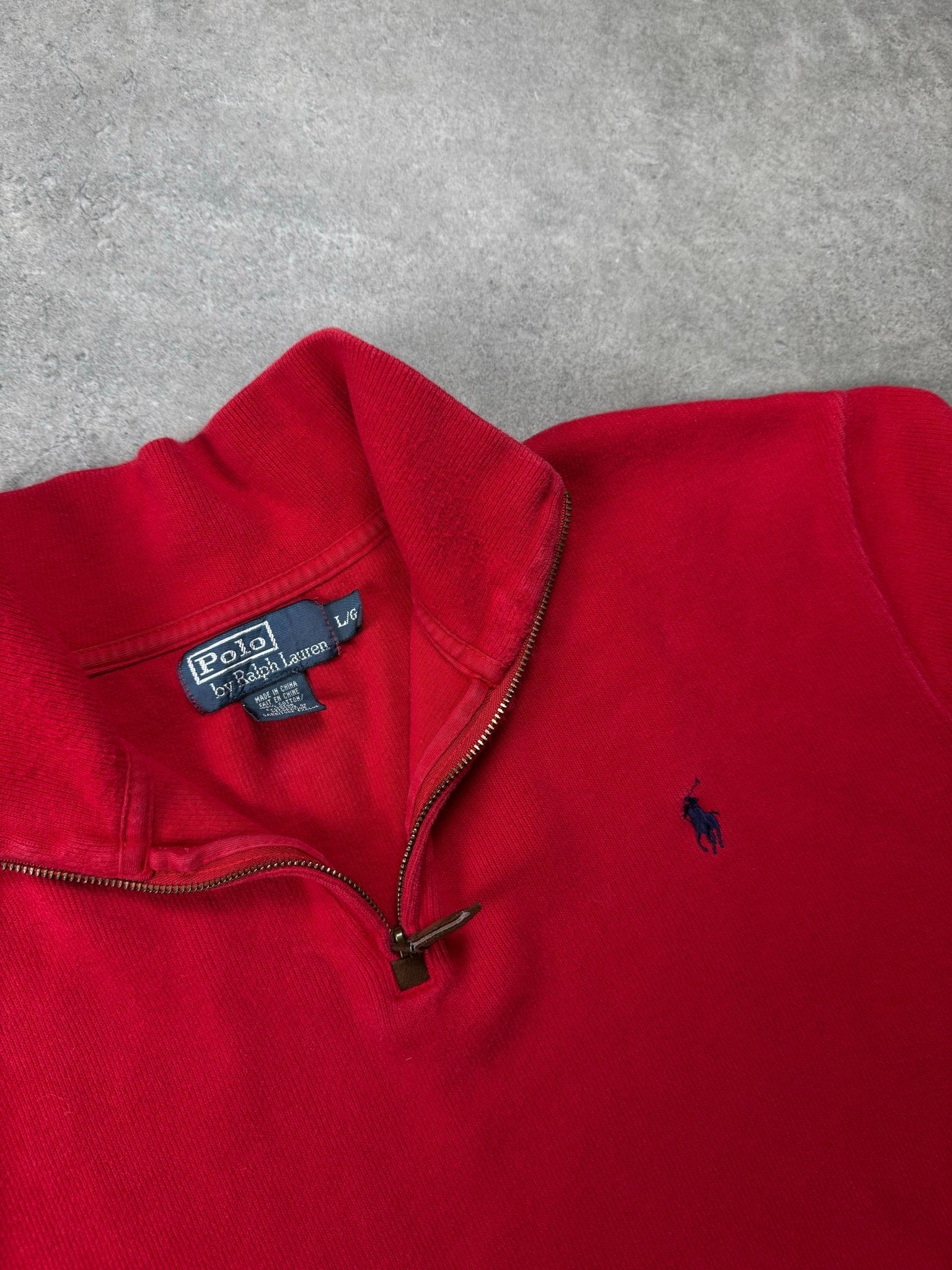 Maglione Quarter Zip Vintage Ralph Lauren (L) - Barrique Vintage Shop