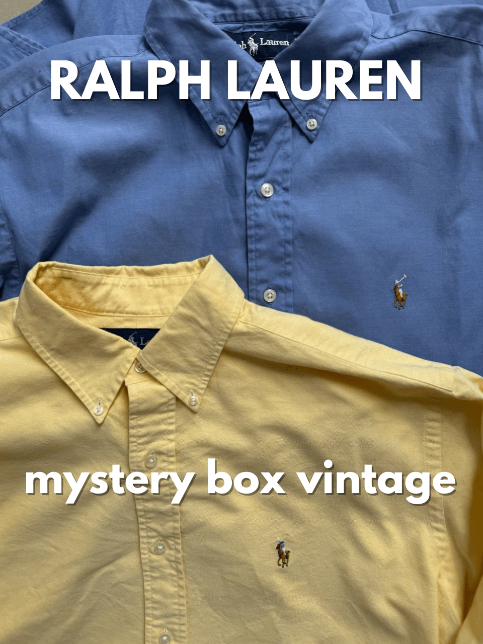 Mystery Box Ralph Lauren Vintage | 3 prodotti - Barrique Vintage Shop