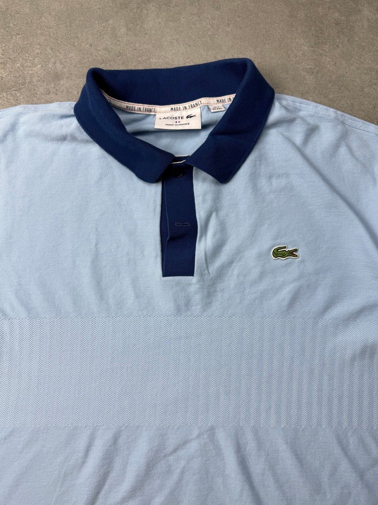 Polo Vintage Lacoste Made in France (XL) - Barrique Vintage Shop
