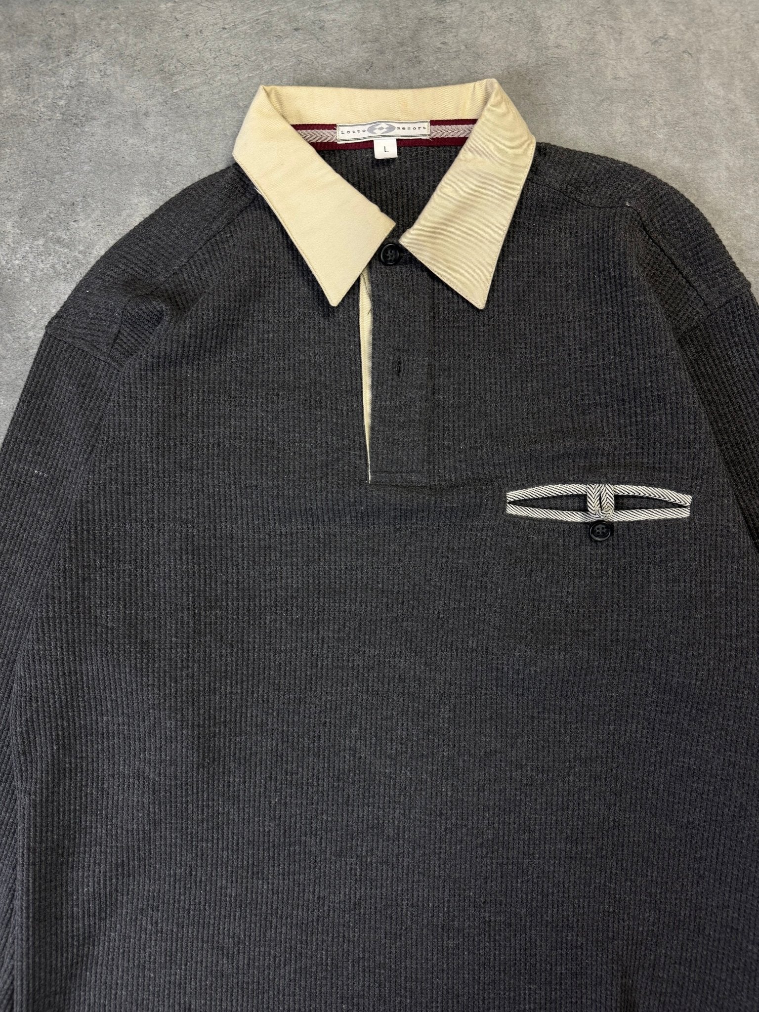 Polo Vintage Lotto (L) - Barrique Vintage Shop