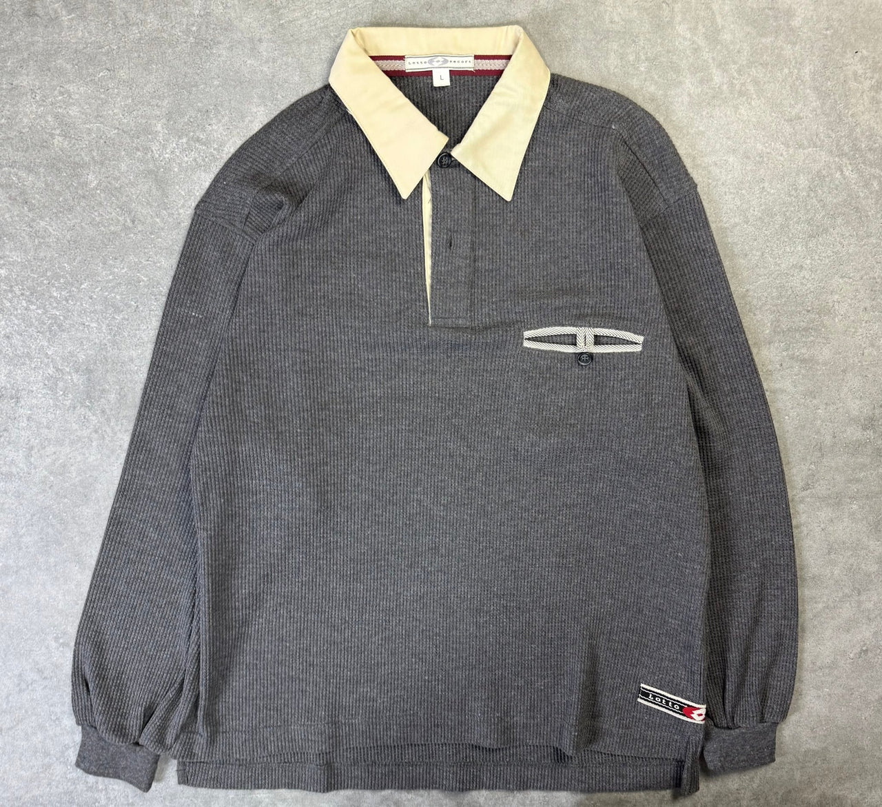 Polo Vintage Lotto (L) - Barrique Vintage Shop