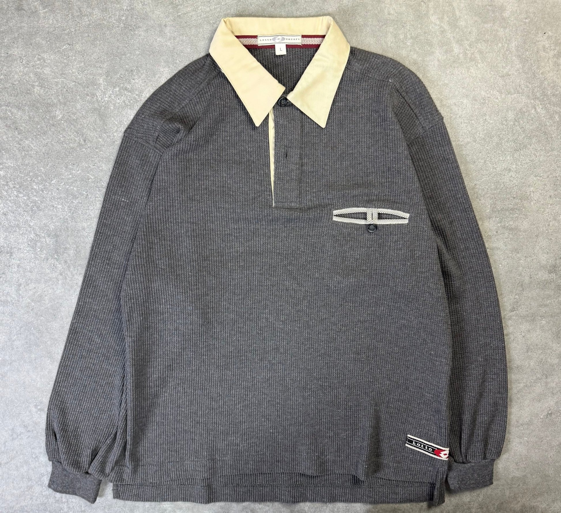Polo Vintage Lotto (L) - Barrique Vintage Shop
