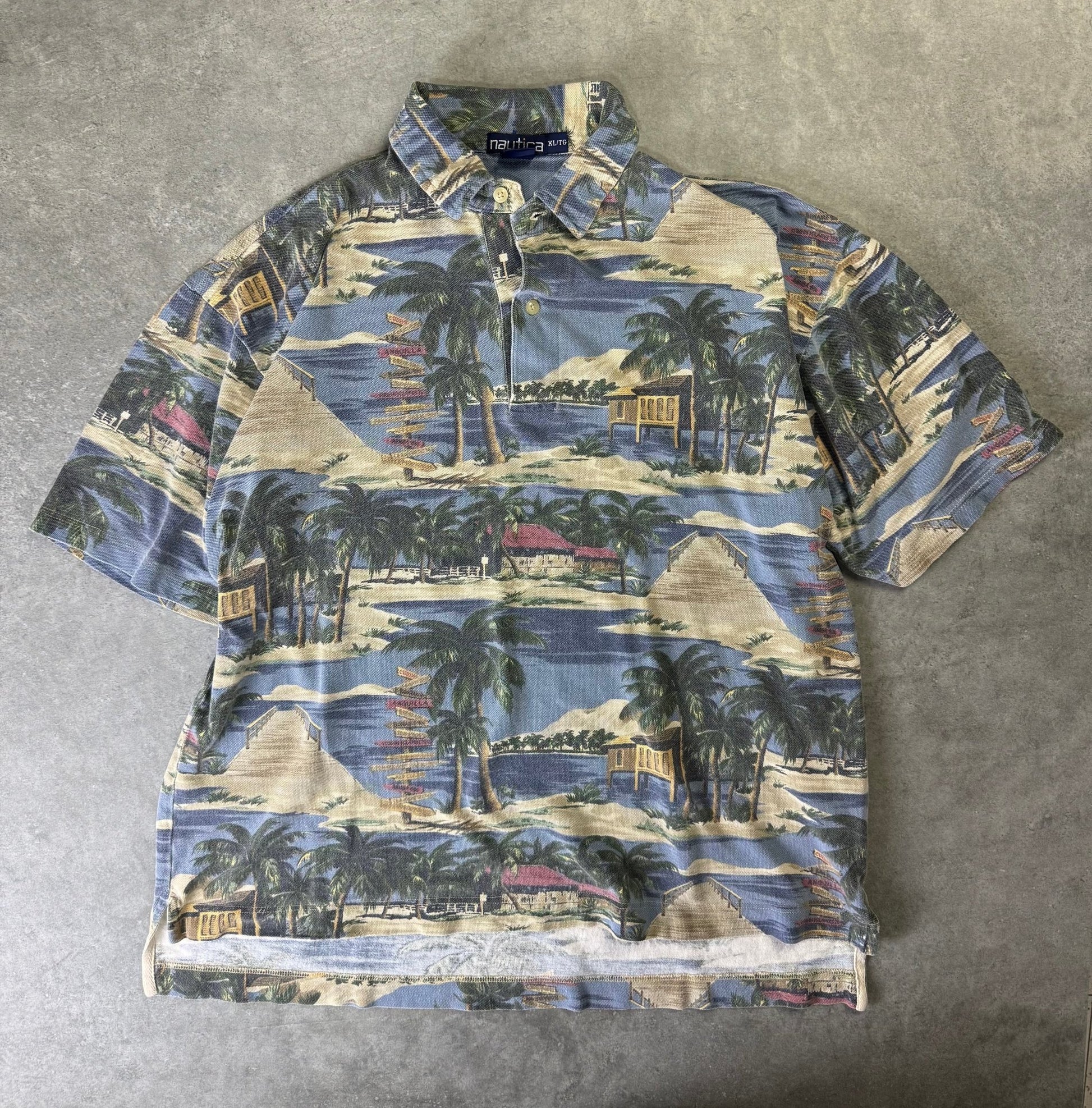 Polo Vintage Nautica (XL) - Barrique Vintage Shop