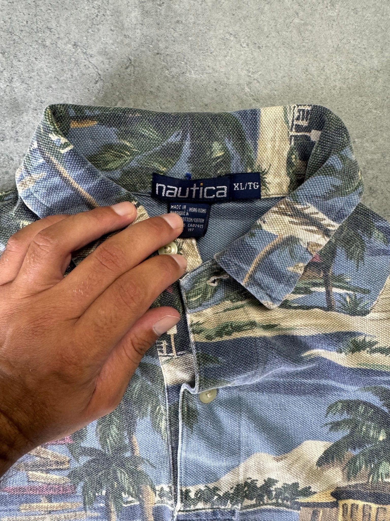 Polo Vintage Nautica (XL) - Barrique Vintage Shop
