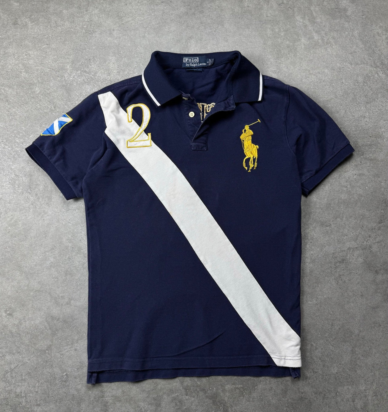 Polo Vintage Ralph Lauren BIg Pony Scotland (S) - Barrique Vintage Shop