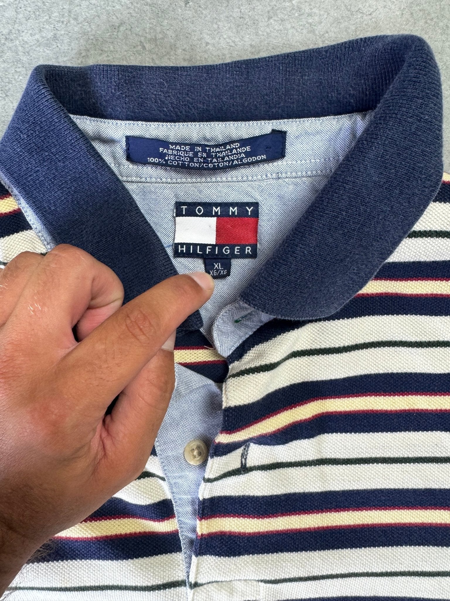 Polo Vintage Tommy Hilfiger (XL) - Barrique Vintage Shop